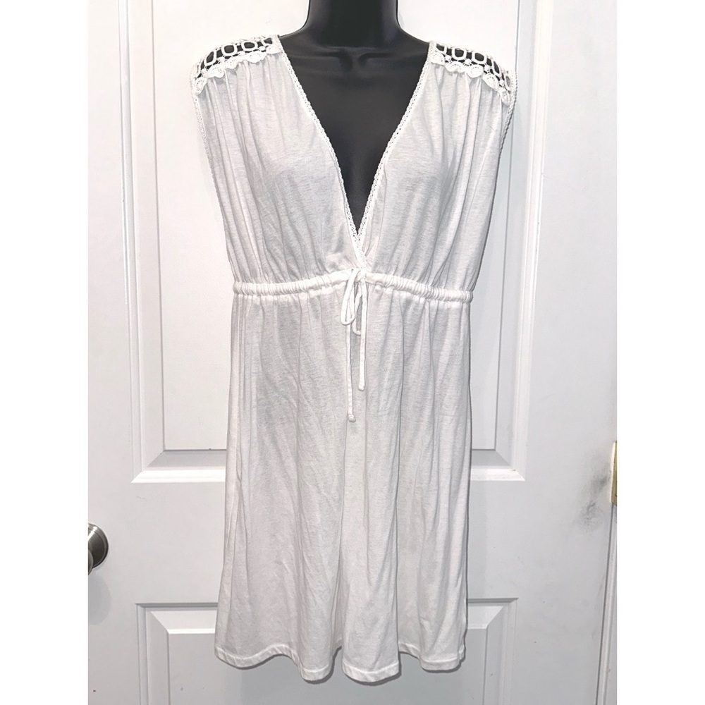 Converse white swimsuit coverup